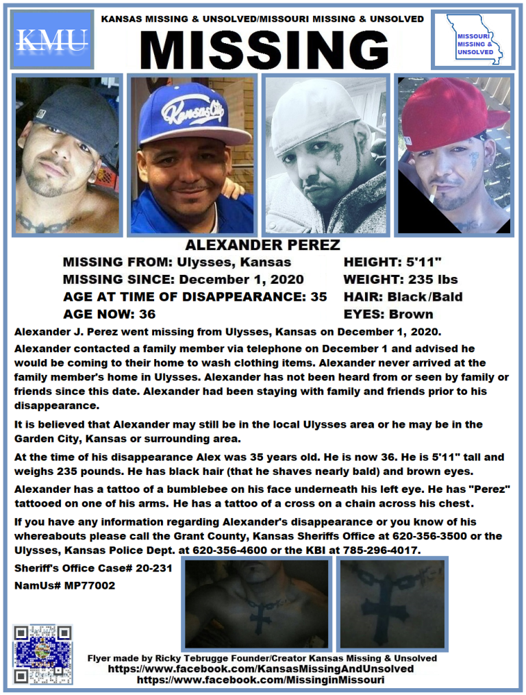 Missing - Alexander Perez